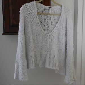 Free People bell sleeve sweater